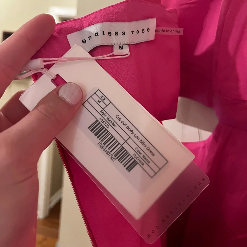 *NWT* ENDLESS ROSE DRESS - Picture 3 of 3